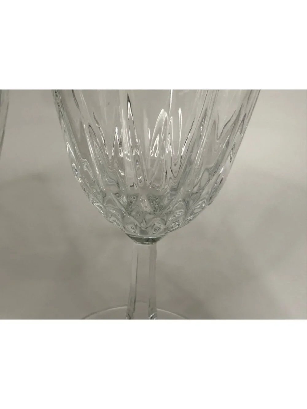 Crystal d'Arques Durand Diamante Clear Water Goblet, 6.25